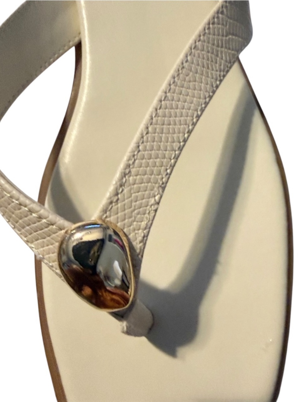 VInce Camuto Leather Embellished Sandals - Picture 4 of 5